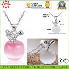 Fahion Jewelry 925 Sliver Necklace with Stone pour cadeaux promotionnels